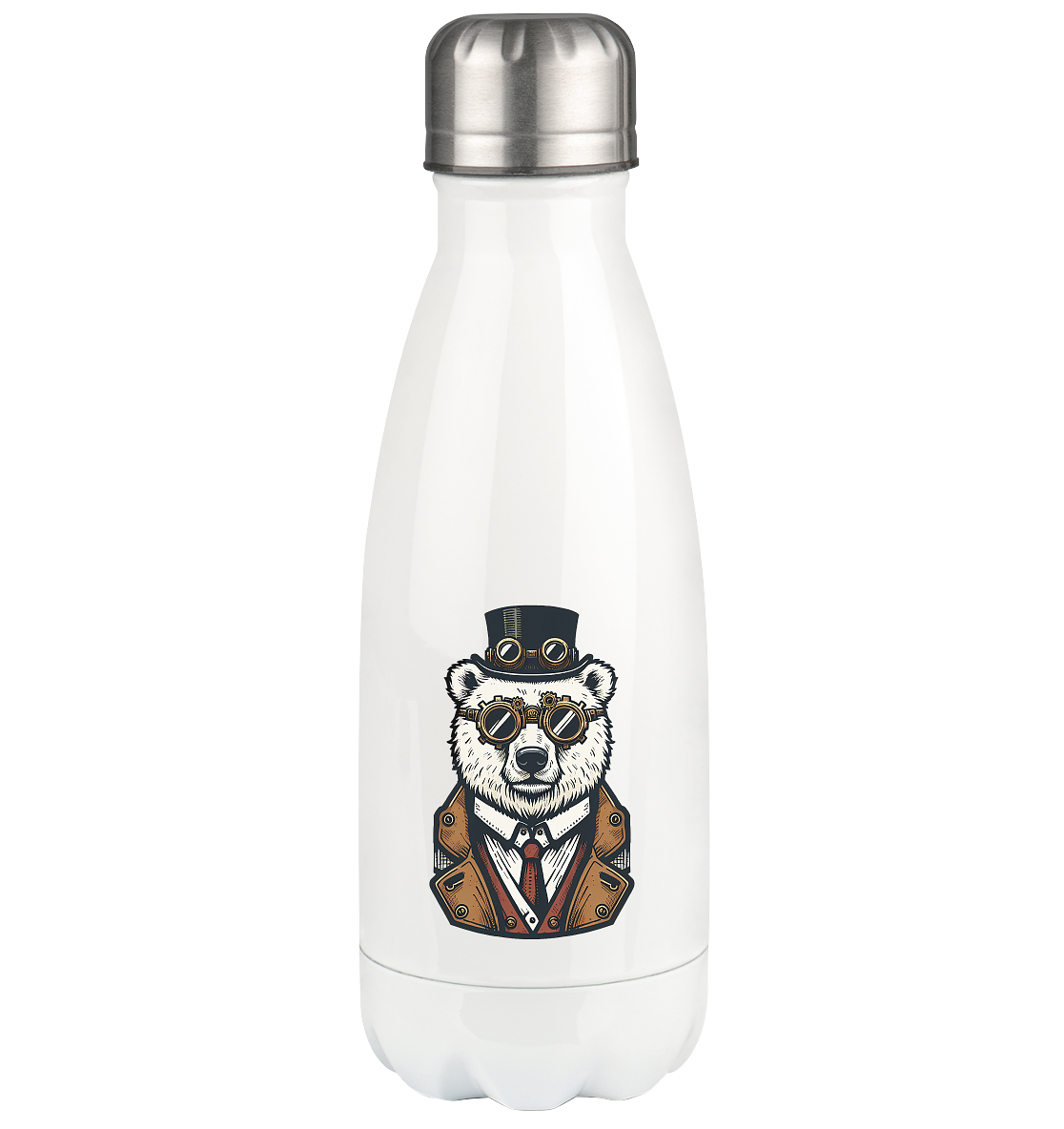 Eisbär Steampunk Polar Bear  - Thermoflasche 350ml