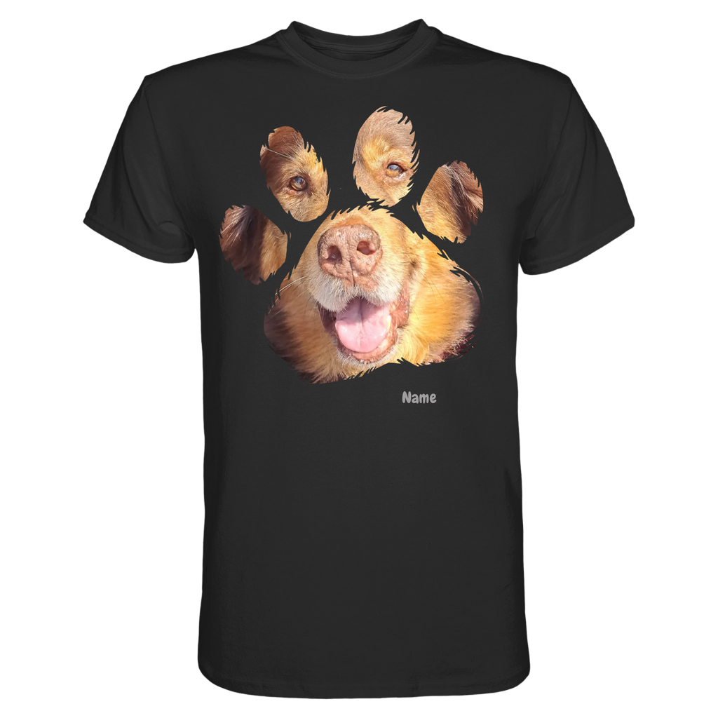 Pfoten Star - Premium Shirt personalisierbar