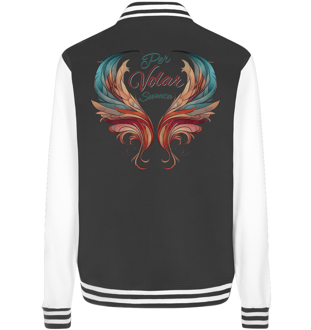 Per Volar Sunata  - College Jacket