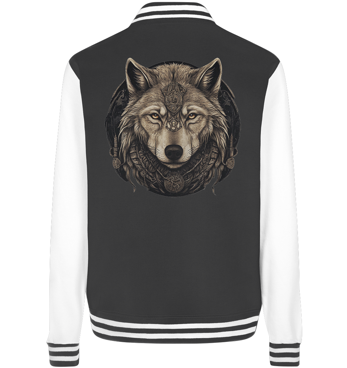 Wolf Fenris Viking Art - College Jacket