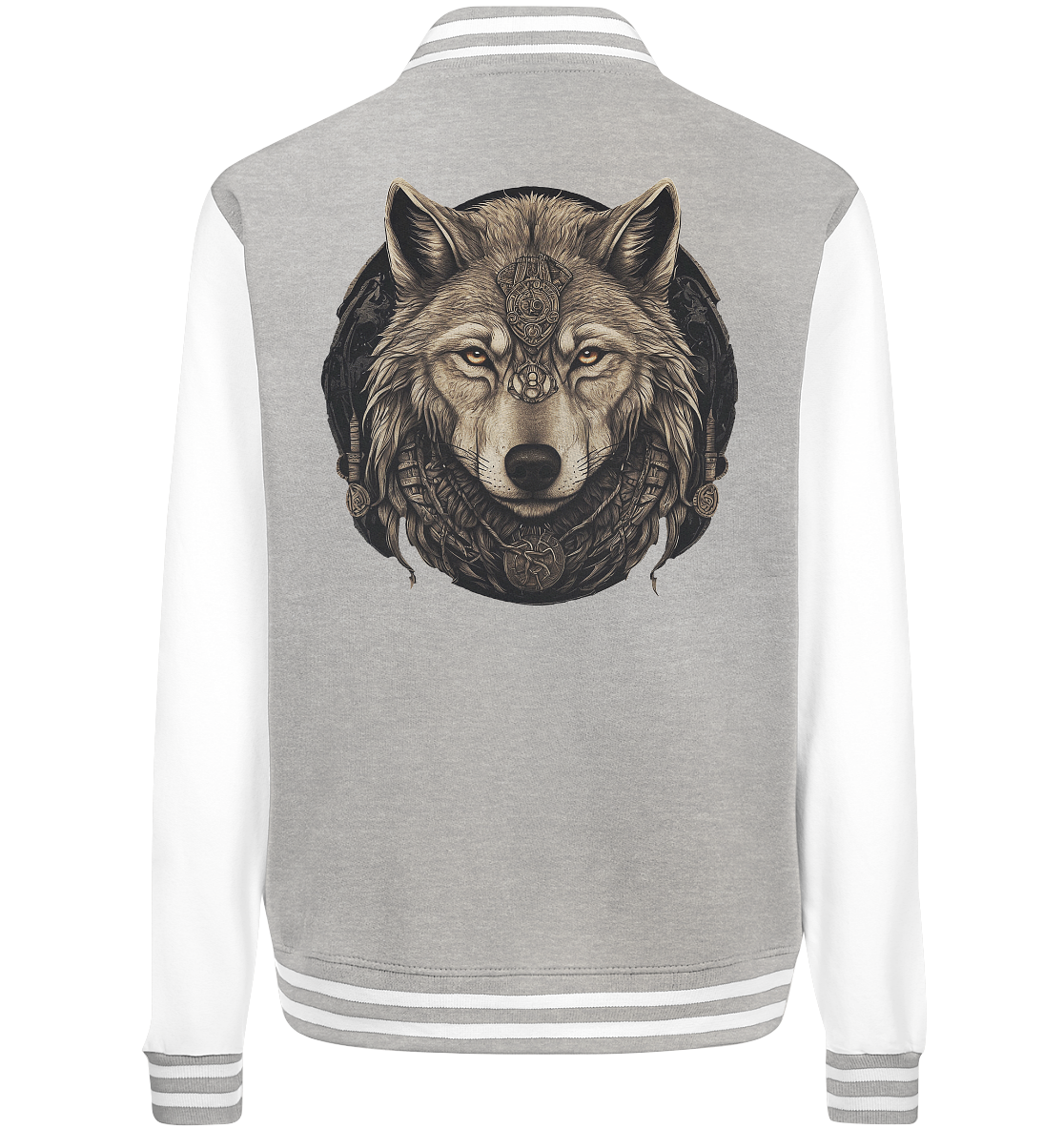 Wolf Fenris Viking Art - College Jacket