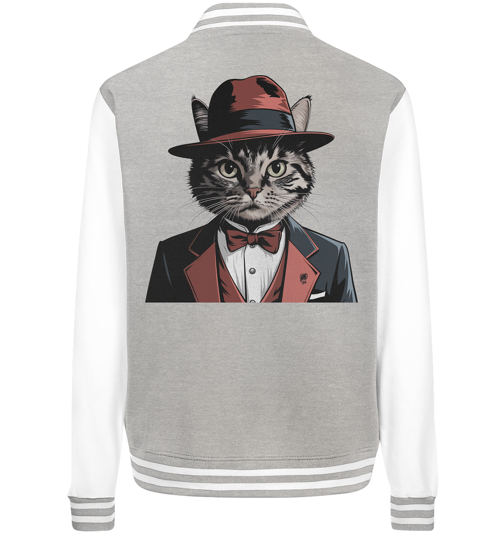 Godfather Catmother Katze Mafia - personalisierbar  - College Jacket