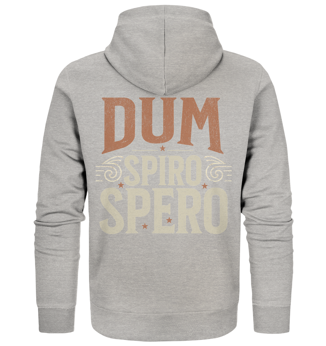 Dum Spiro Spero - Organic Zipper