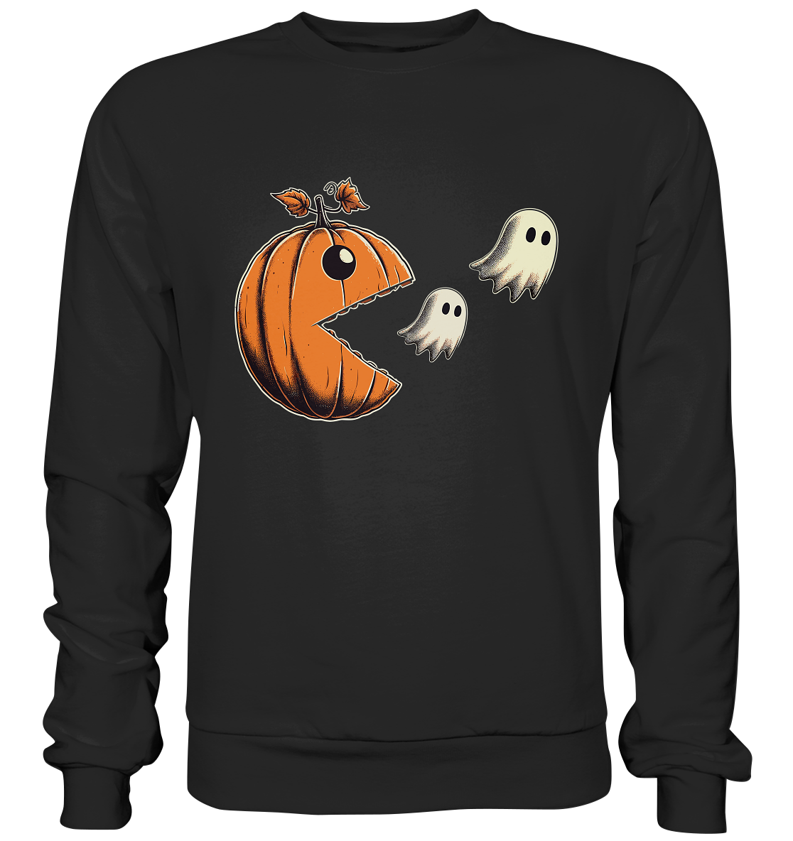 Halloween Pac-man - Basic Sweatshirt