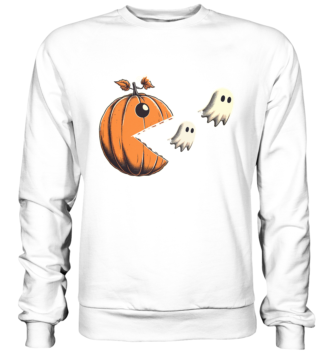Halloween Pac-man - Basic Sweatshirt
