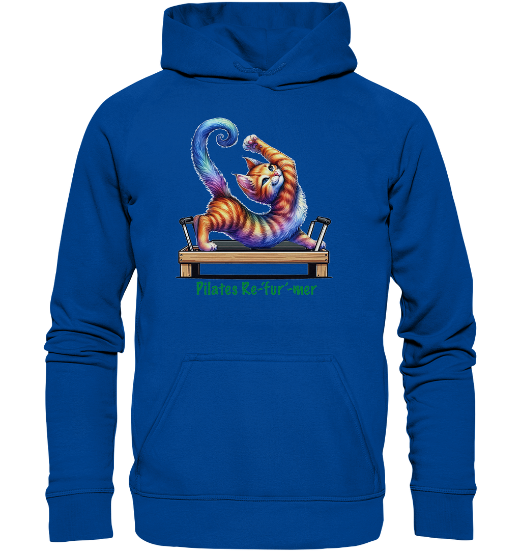 Pilates Reformer Re-fur-mer Katze lustig - Basic Unisex Hoodie