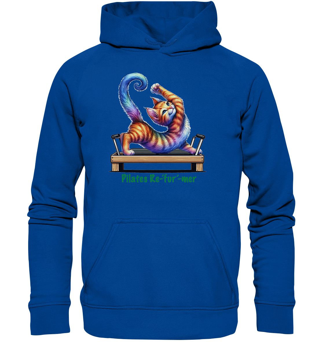 Pilates Reformer Re-fur-mer Katze lustig - Basic Unisex Hoodie