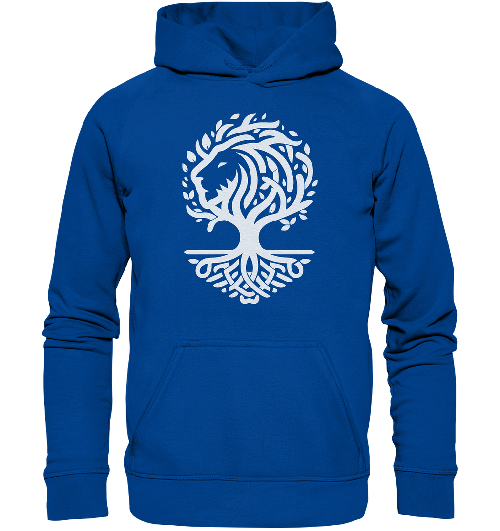 Keltischer Lebensbaum Löwe - Basic Unisex Hoodie