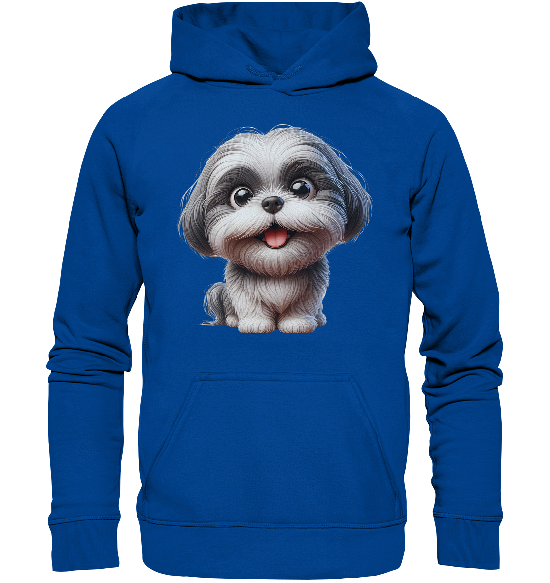 Shih Tzu Cartoon Dog - personalisierbar - Basic Unisex Hoodie