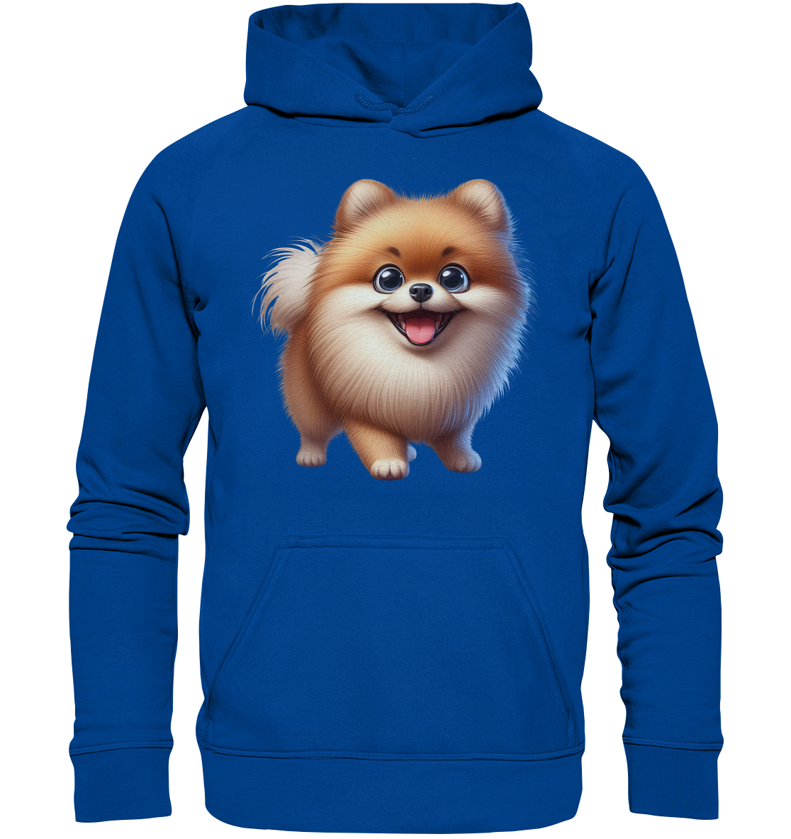 Pomeranien Cartoon - personalisierbar - Basic Unisex Hoodie