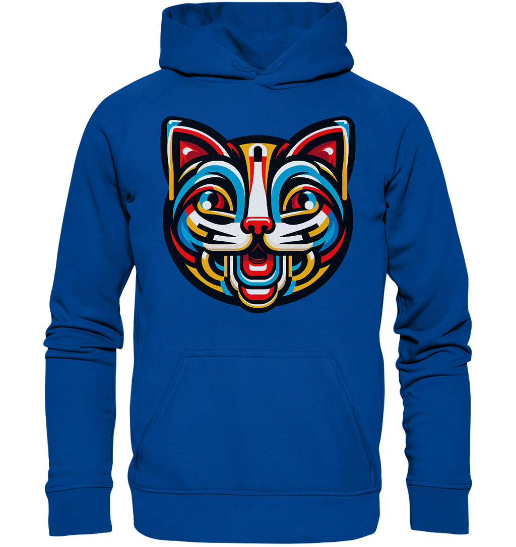 Pop Art Katze  - Basic Unisex Hoodie