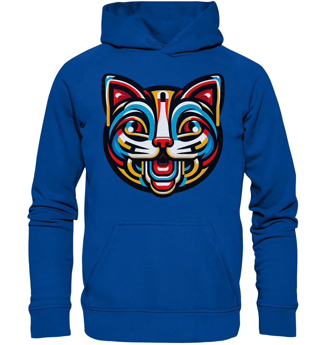 Pop Art Katze  - Basic Unisex Hoodie