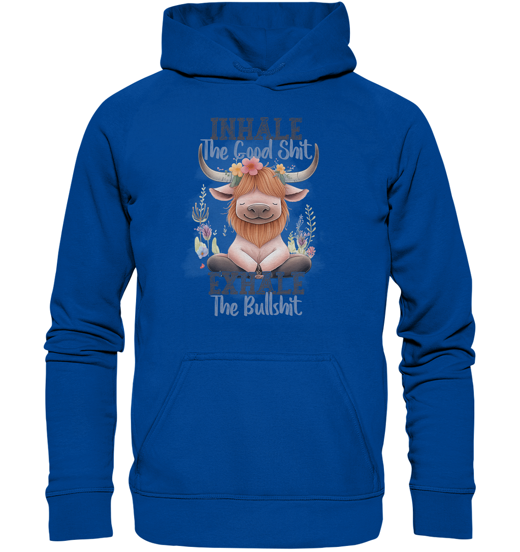 Yoga Highland Kuh - Basic Unisex Hoodie