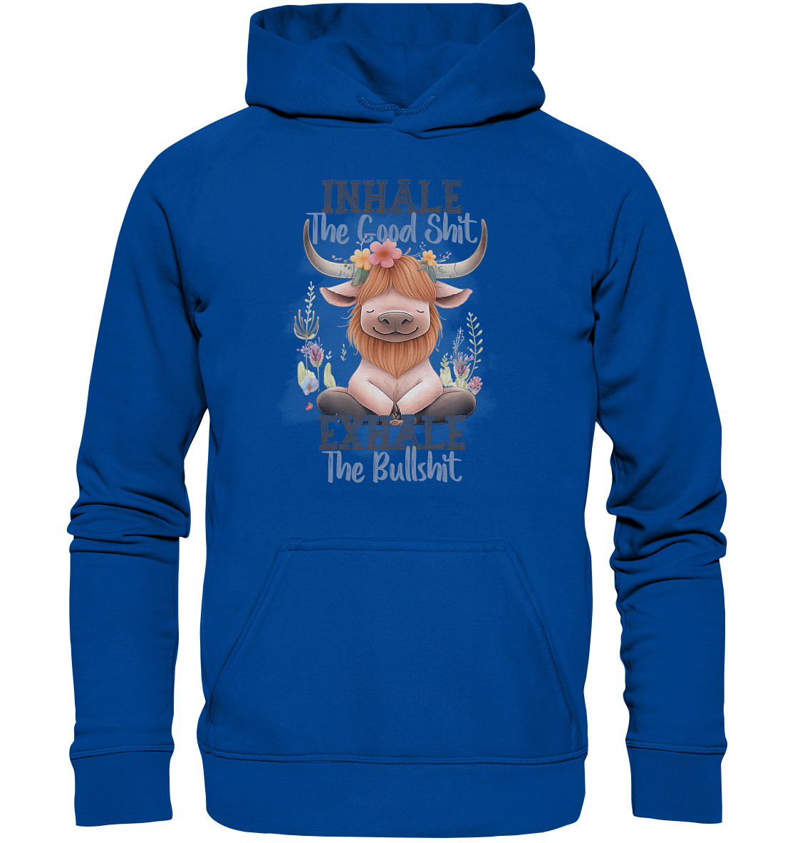 Yoga Highland Kuh - Basic Unisex Hoodie