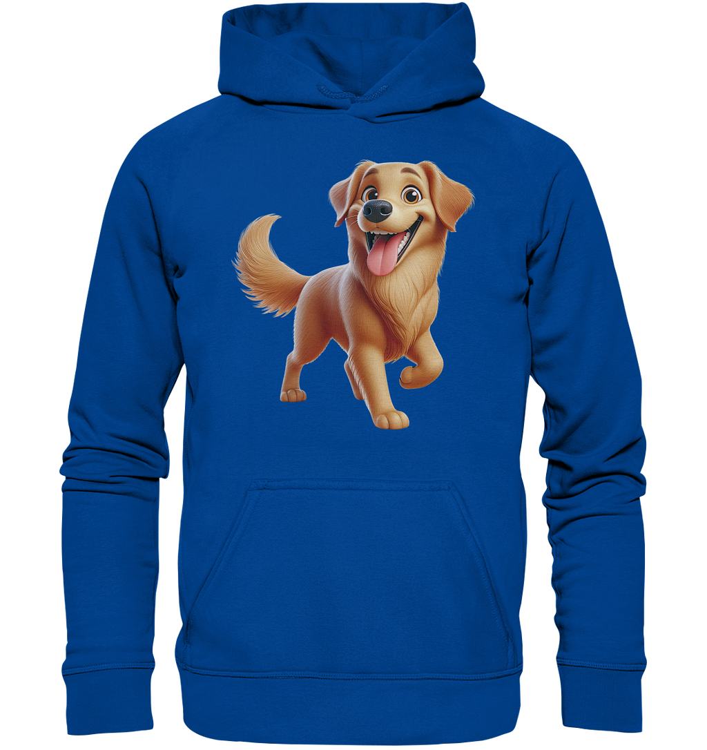 Golden Retriever Comic - personalisierbar - Basic Unisex Hoodie