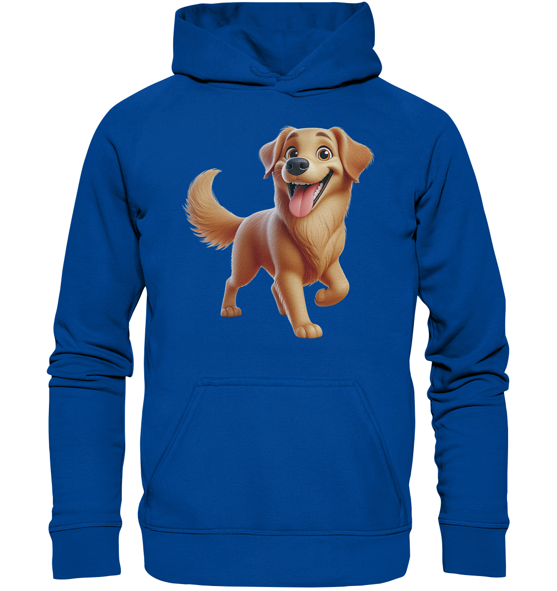 Golden Retriever Comic - personalisierbar - Basic Unisex Hoodie