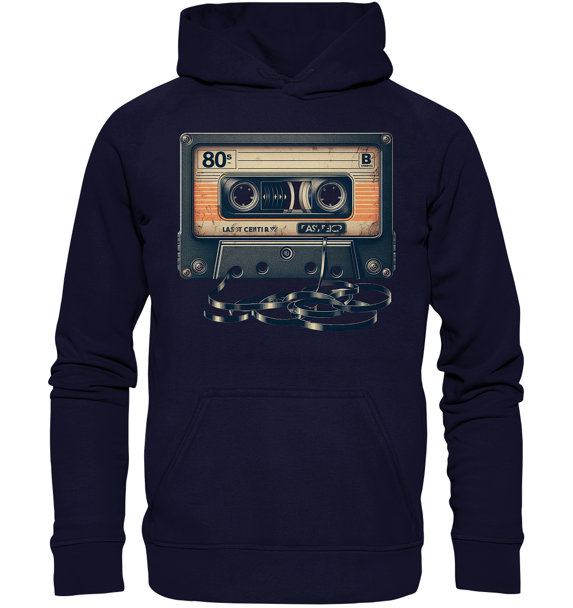 80s Kassettentape - Basic Unisex Hoodie