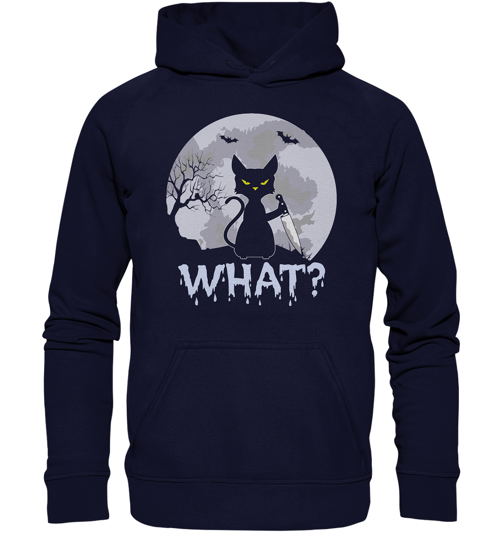 Halloween Katze Horror Lustig - Basic Unisex Hoodie