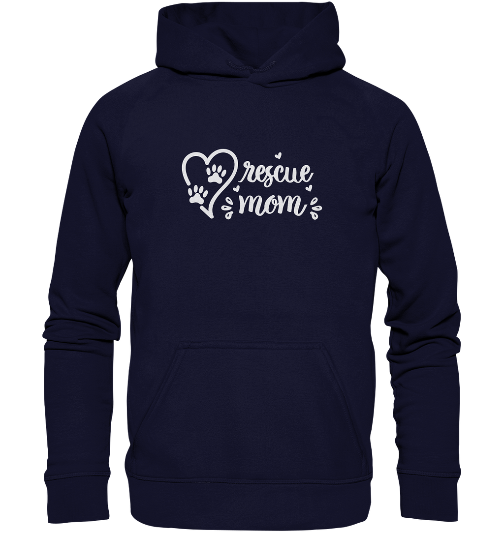 Rescue Mom - Personalisiert - Basic Unisex Hoodie