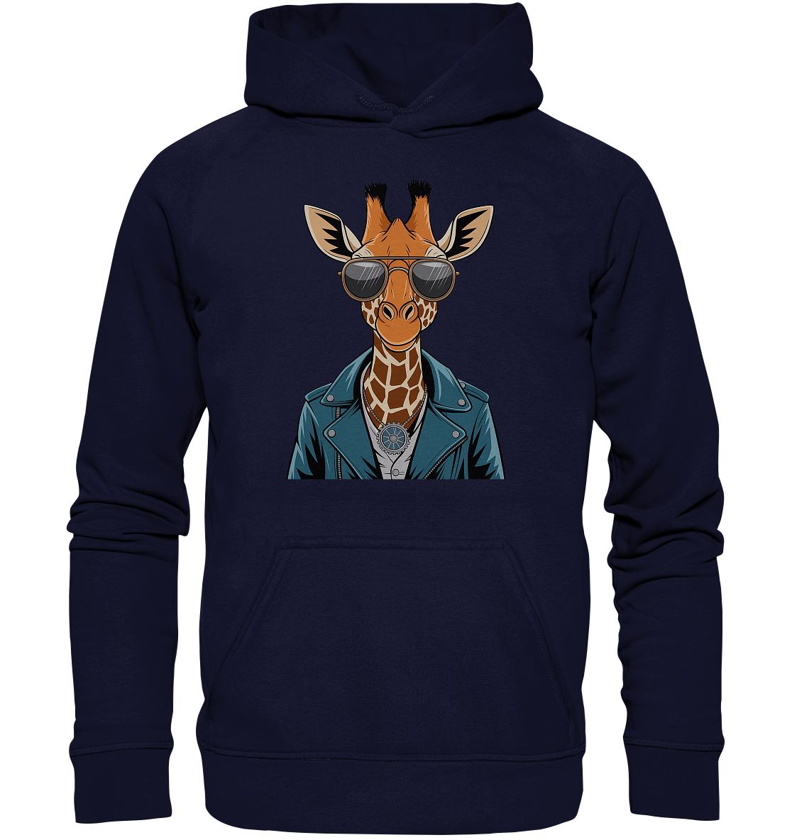 Giraffe Steampunk - Basic Unisex Hoodie