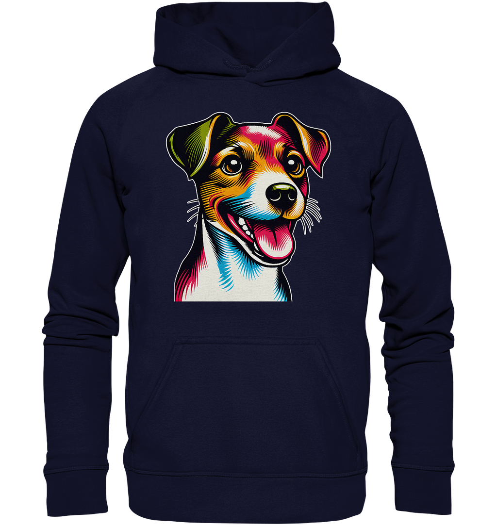 Jack Russell Terrier Pop Art - Basic Unisex Hoodie