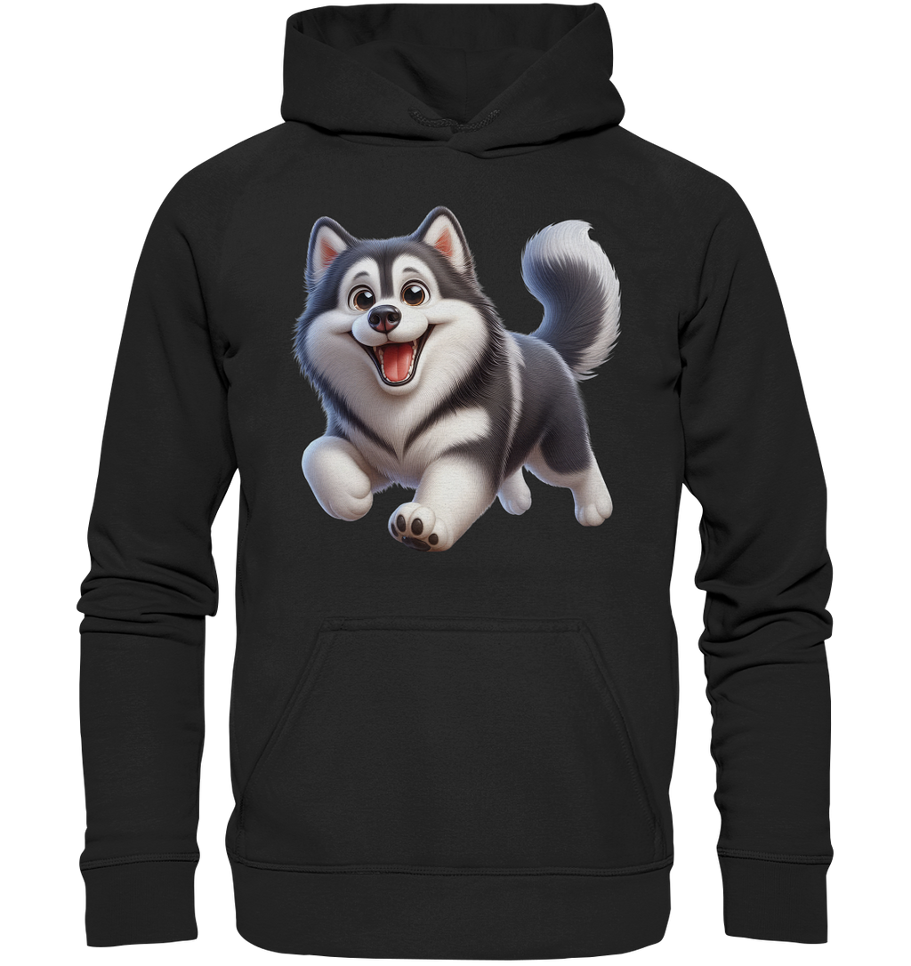 Husky Comic - personalisierbar - Basic Unisex Hoodie