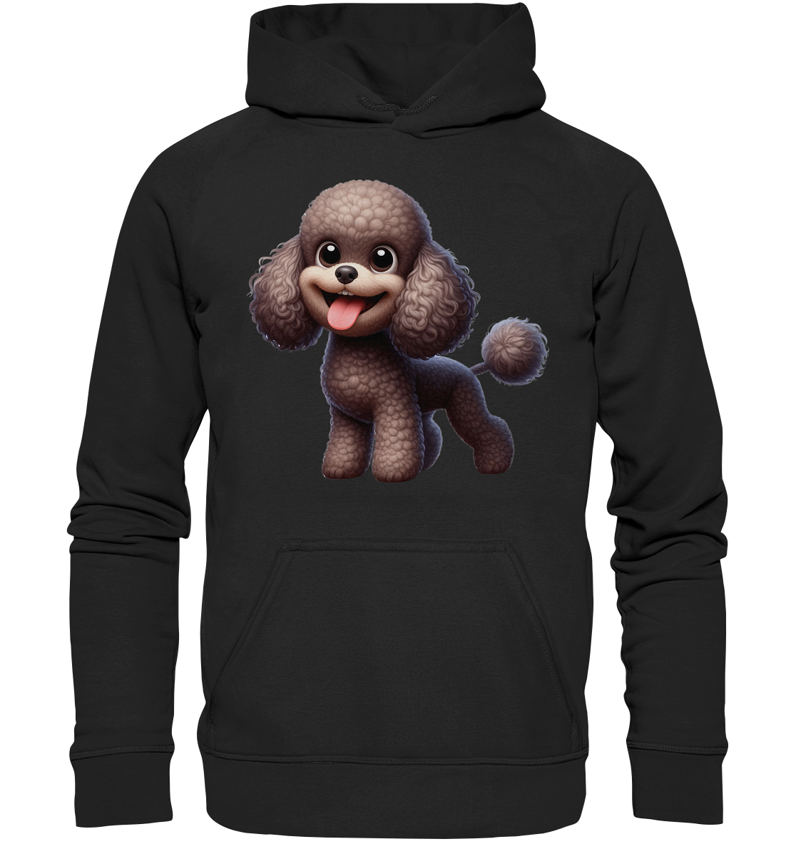 Pudel Comic - personalisierbar - Basic Unisex Hoodie