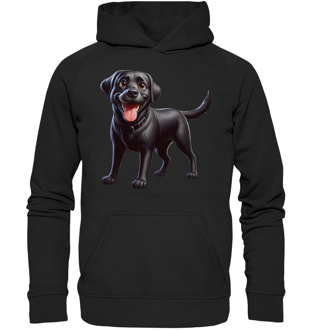 Cartoon Labrador Retreiver - personalisierbar - Basic Unisex Hoodie