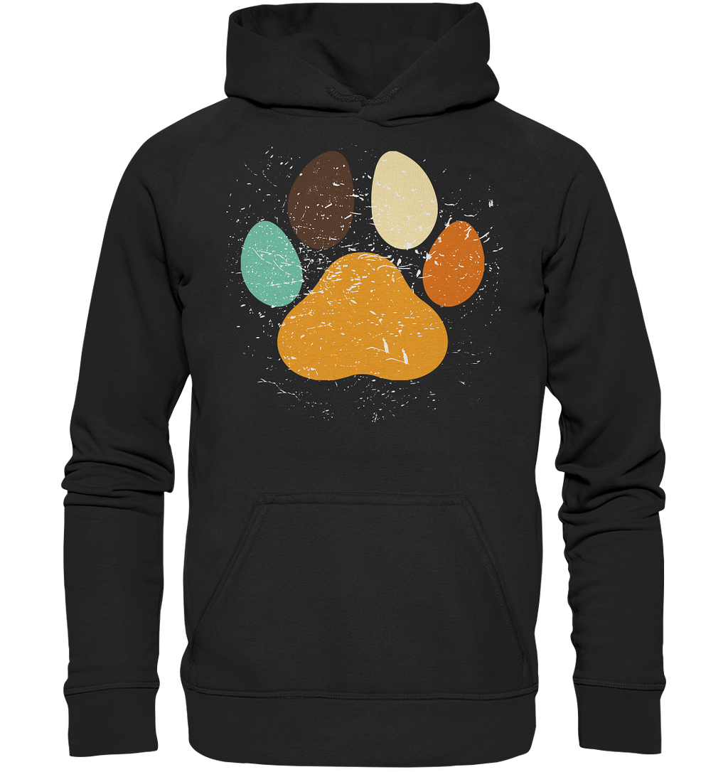 Bunte Pfote - Basic Unisex Hoodie