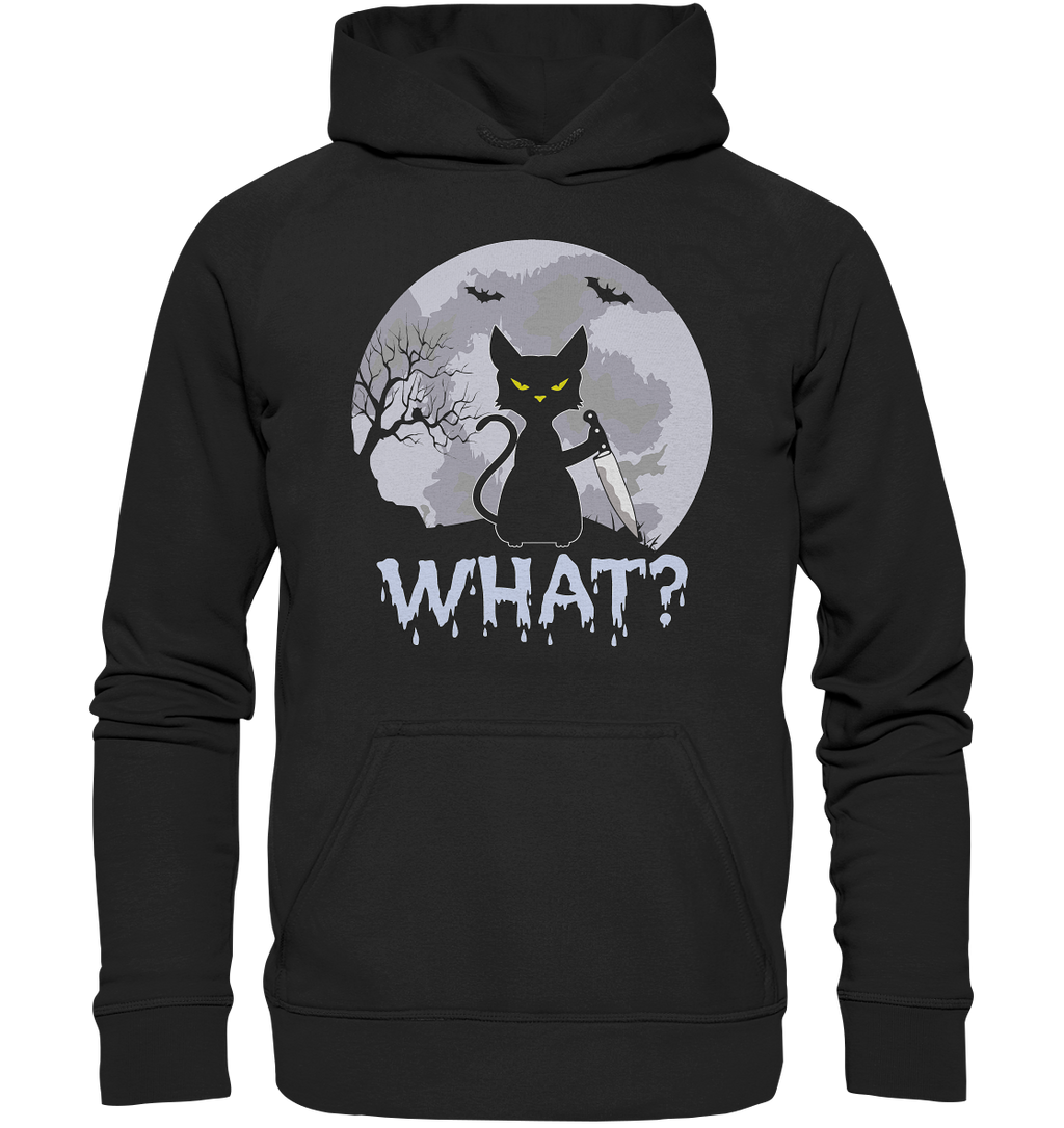 Halloween Katze Horror Lustig - Basic Unisex Hoodie