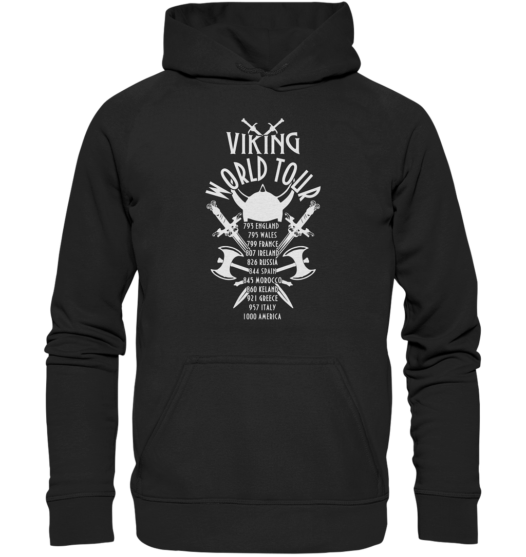 Viking World Tour Fun - Basic Unisex Hoodie