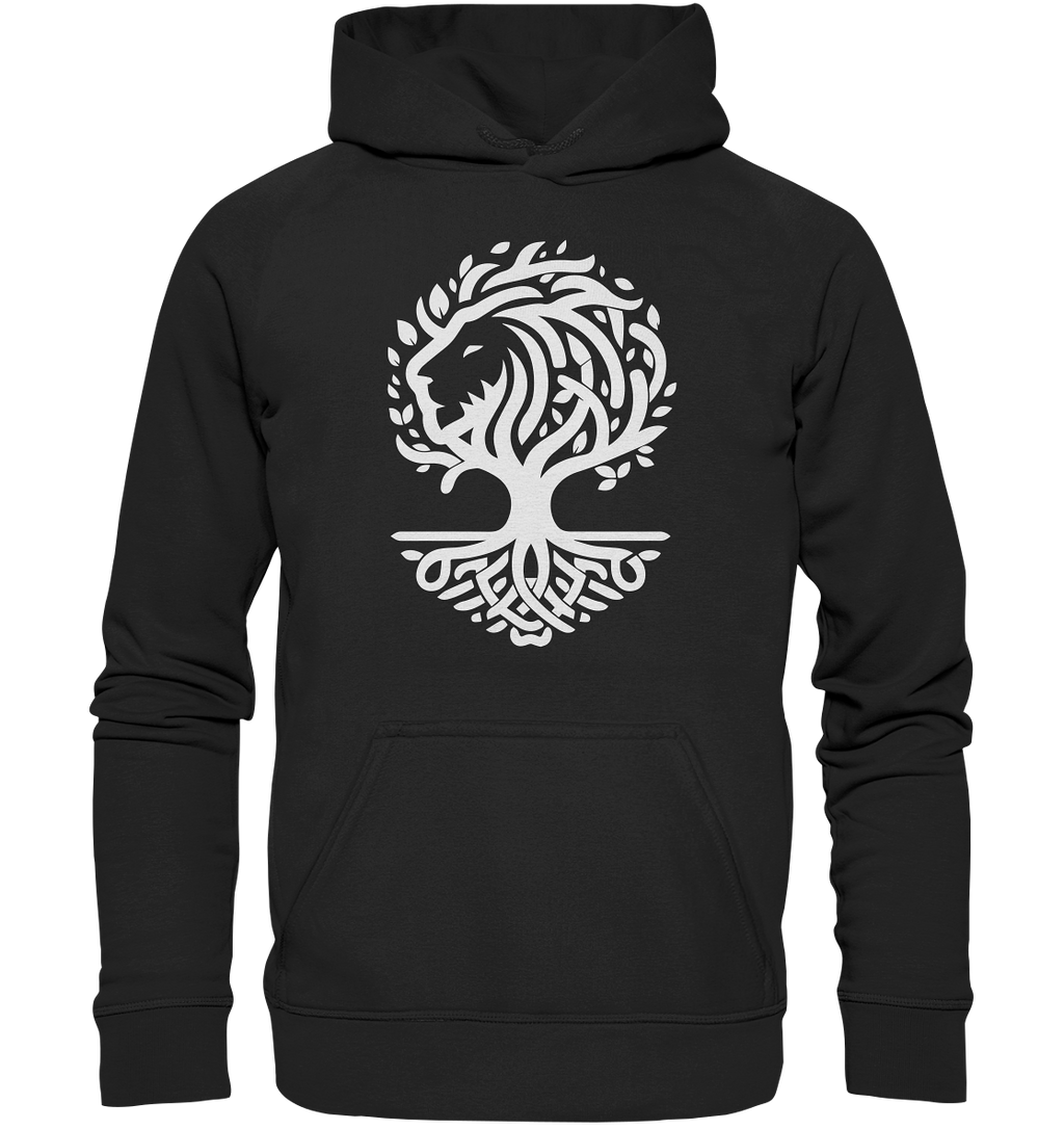Keltischer Lebensbaum Löwe - Basic Unisex Hoodie