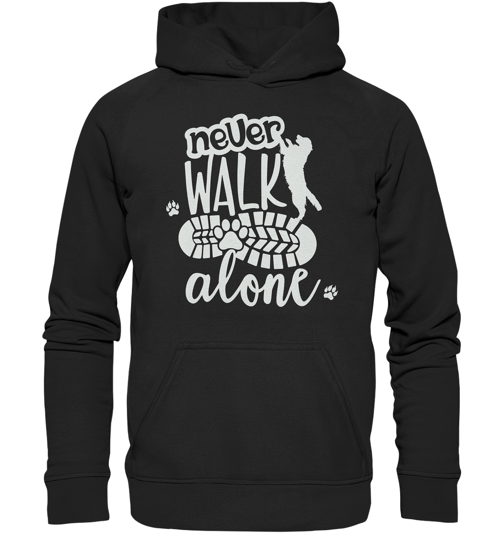 Hundefreunde You never walk alone - personalisierbar - Basic Unisex Hoodie
