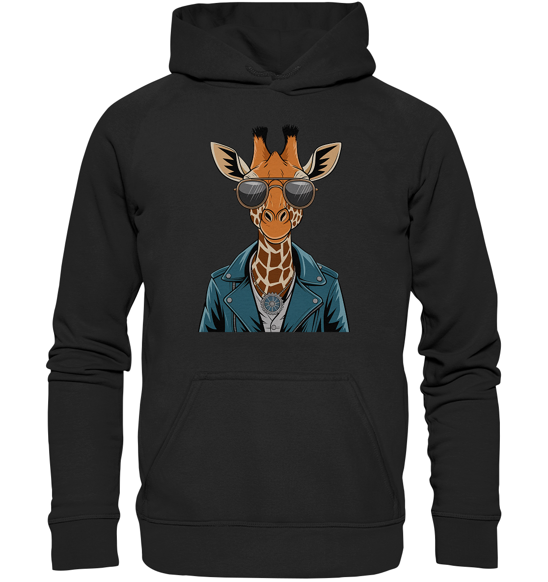 Giraffe Steampunk - Basic Unisex Hoodie