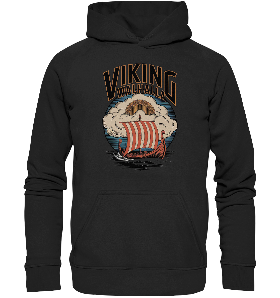 Wikinger Walhalla Art - Basic Unisex Hoodie