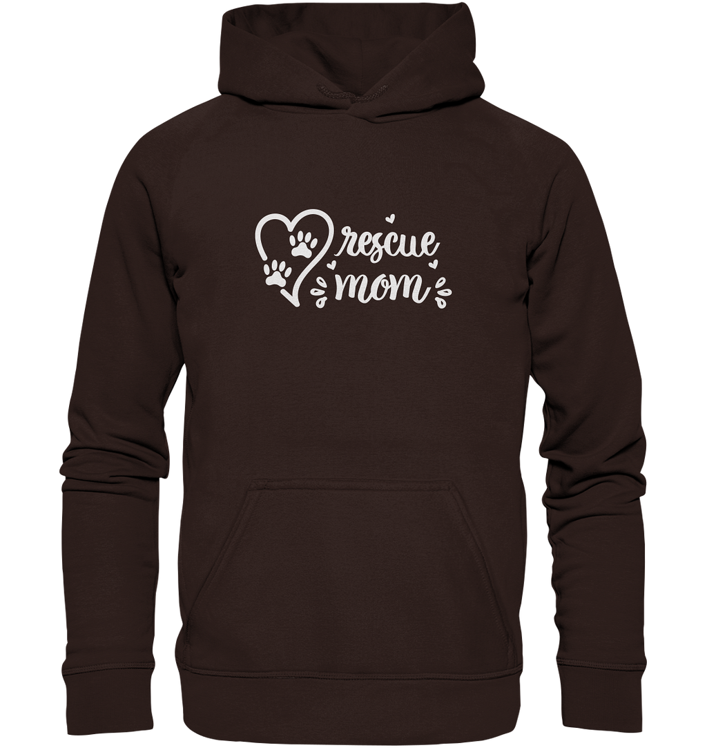 Rescue Mom - Personalisiert - Basic Unisex Hoodie