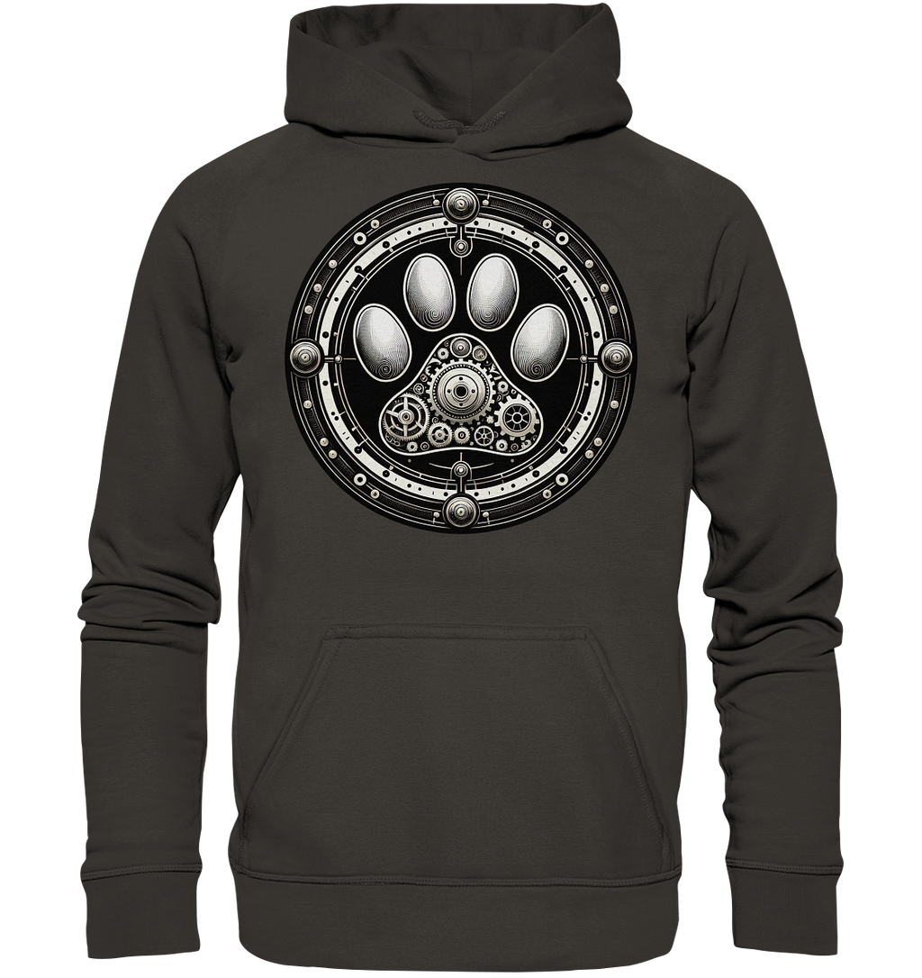 Pfote in Steam Punk Design - Basic Unisex Hoodie