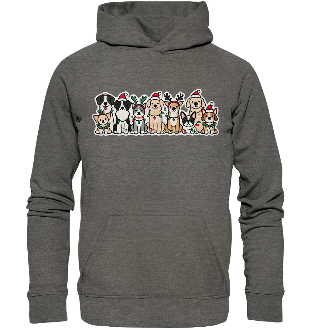 Weihnachten, Christmas Hunde - Basic Unisex Hoodie