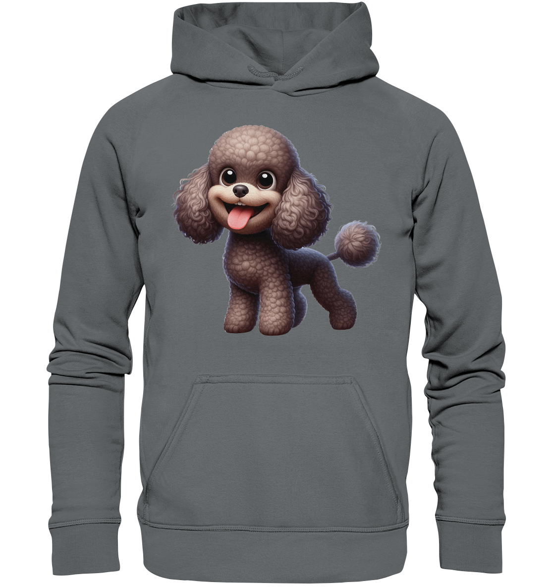 Pudel Comic - personalisierbar - Basic Unisex Hoodie