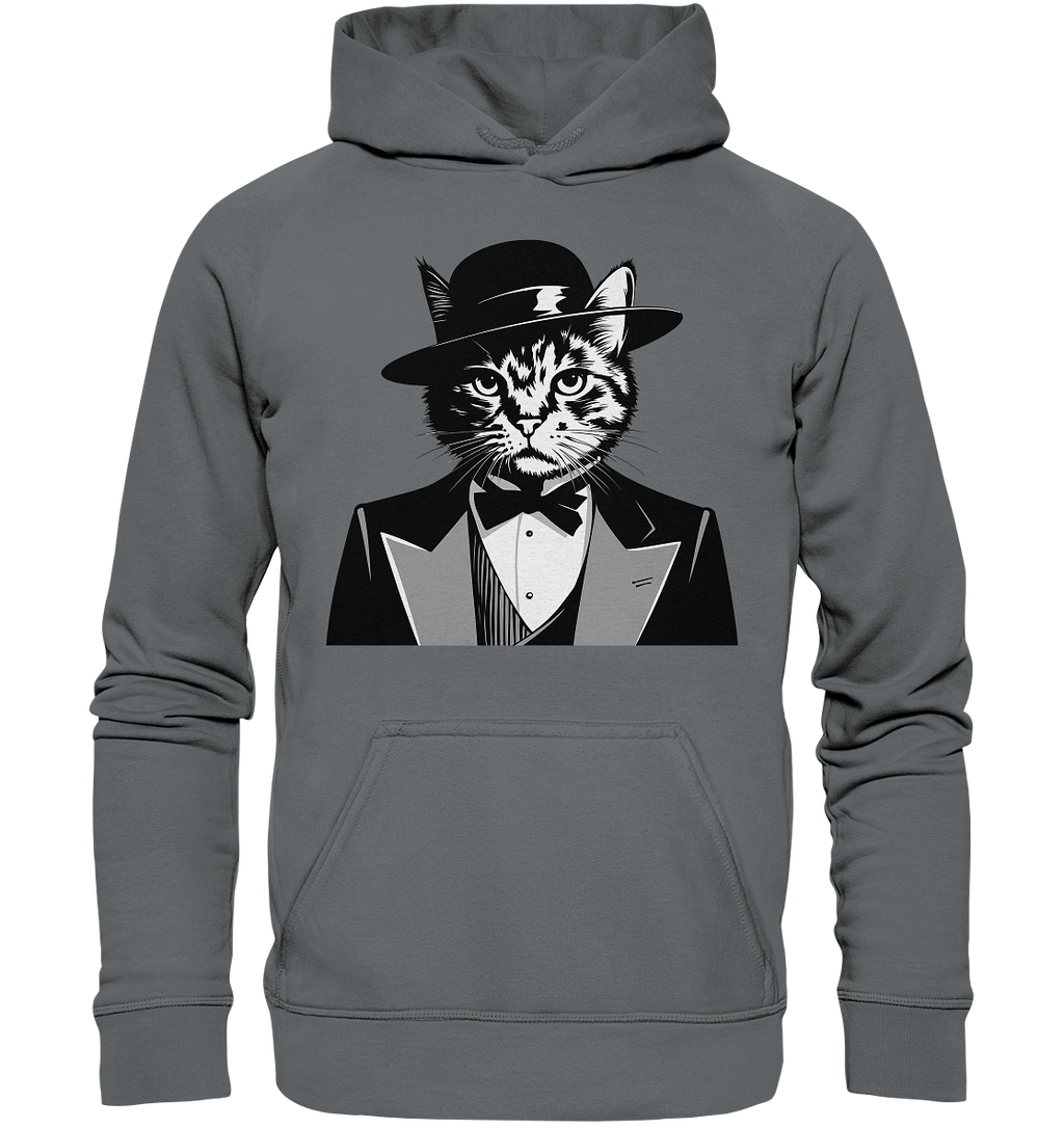 Godfather Katze Mafia - personalisierbar  - Basic Unisex Hoodie