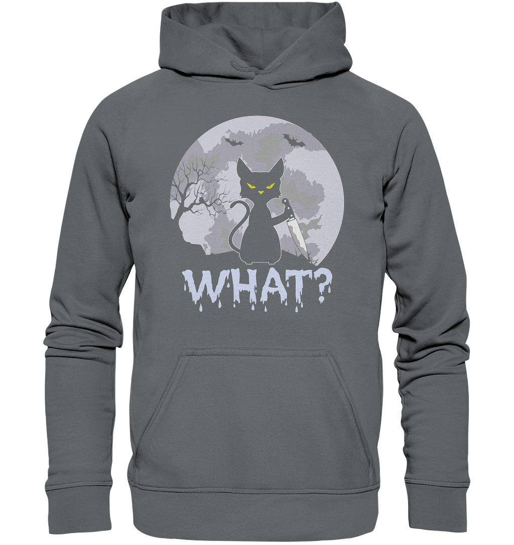 Halloween Katze Horror Lustig - Basic Unisex Hoodie