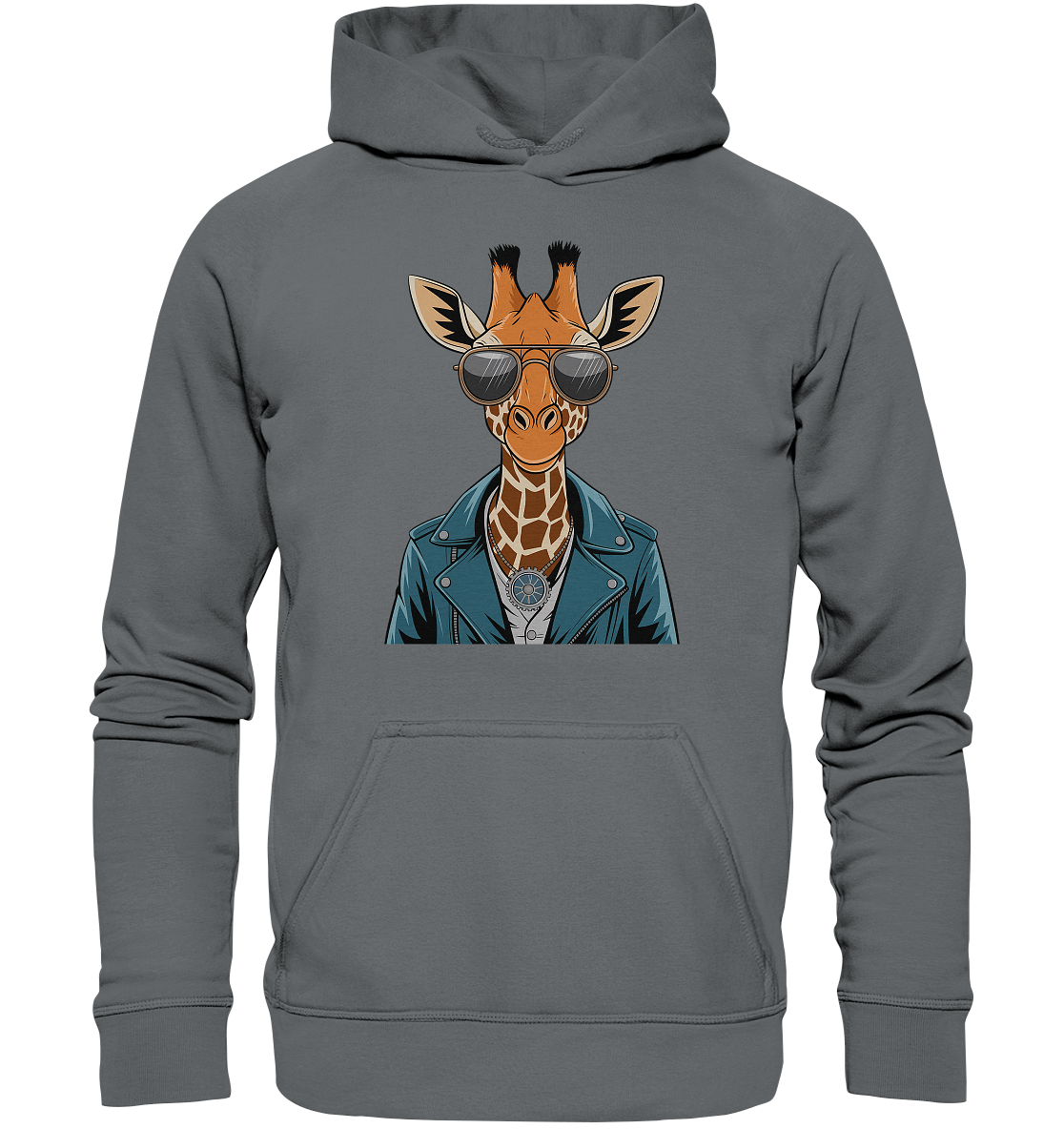 Giraffe Steampunk - Basic Unisex Hoodie