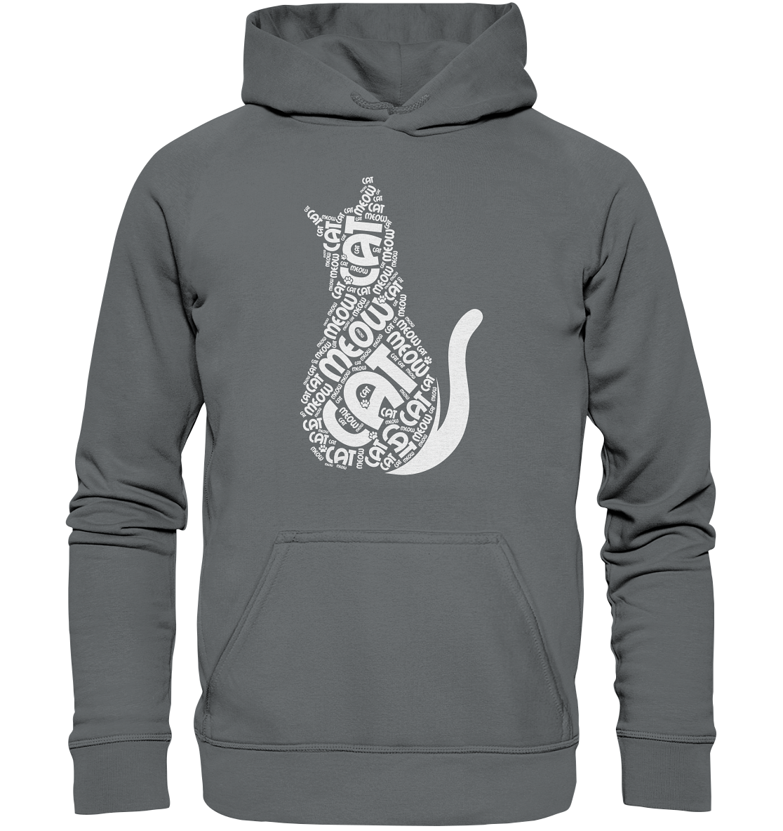 Katzen Cat slogan  - Basic Unisex Hoodie