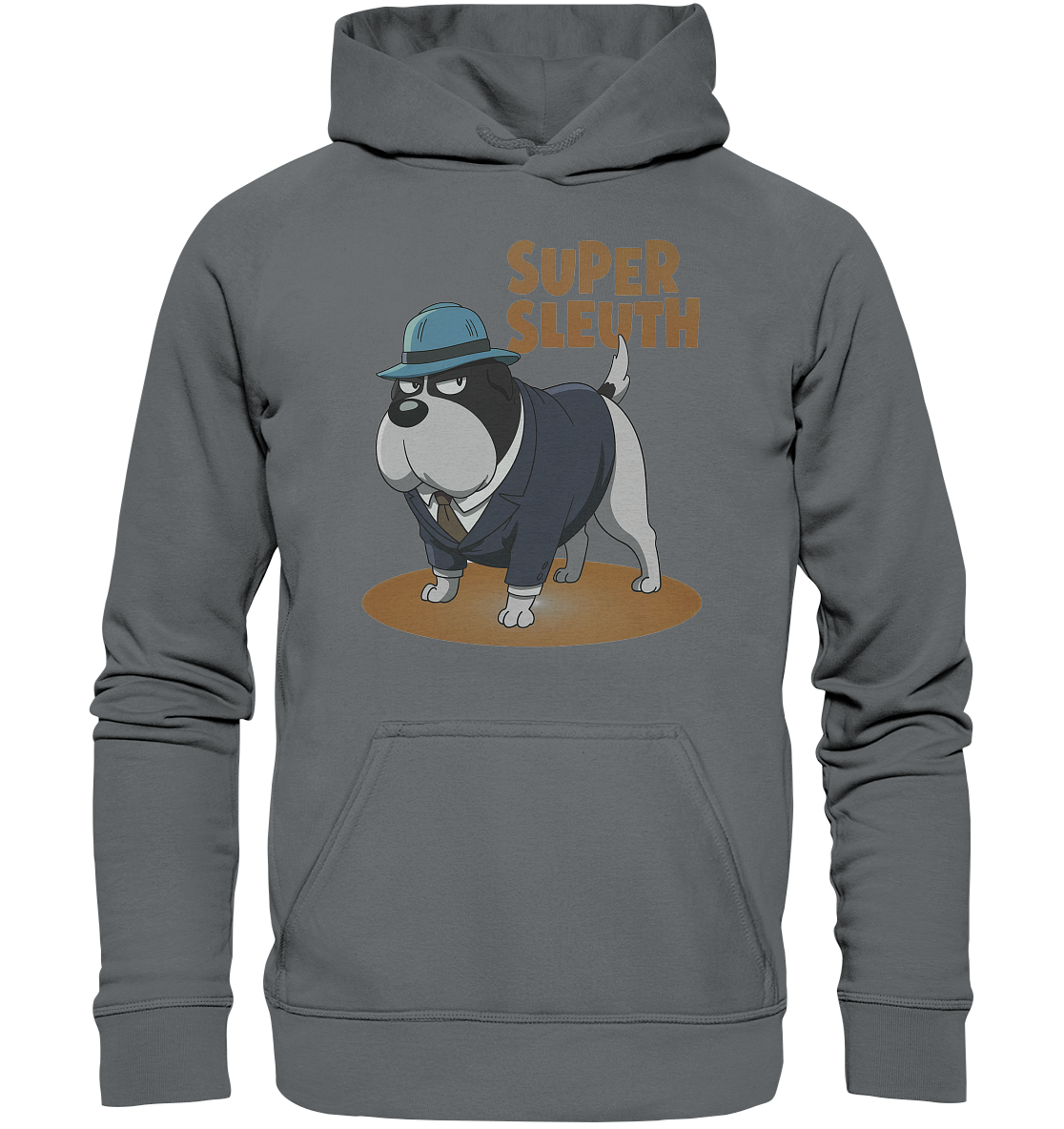 Hund Super Sleuth Detektiv - Basic Unisex Hoodie