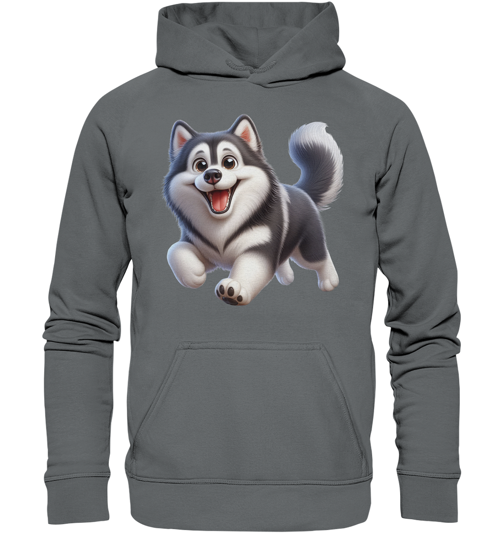 Husky Comic - personalisierbar - Basic Unisex Hoodie