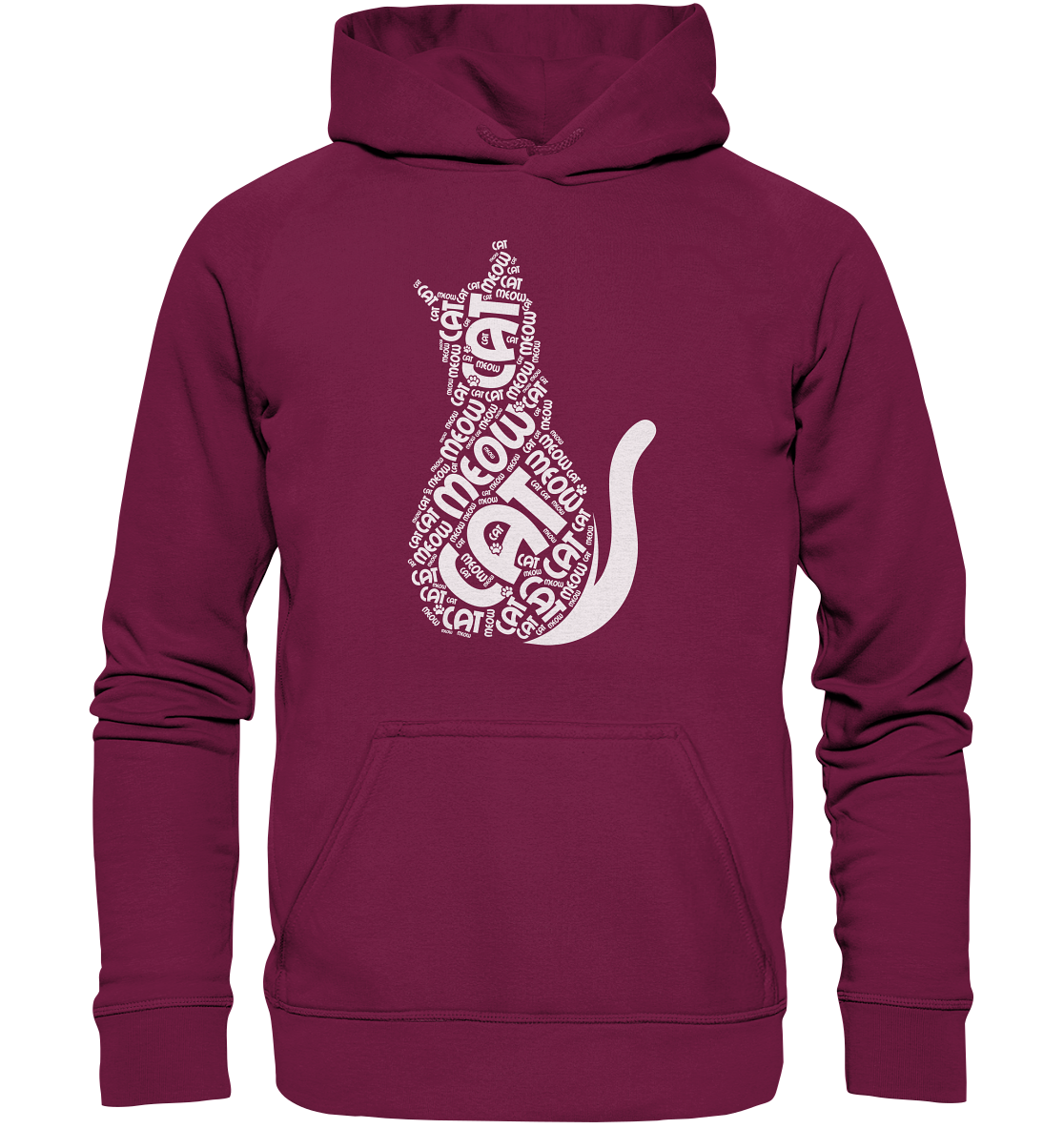 Katzen Cat slogan  - Basic Unisex Hoodie