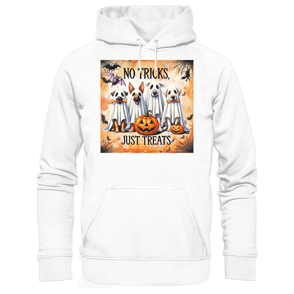 Halloween Dogs No Tricks Just Treats - Basic Unisex Hoodie