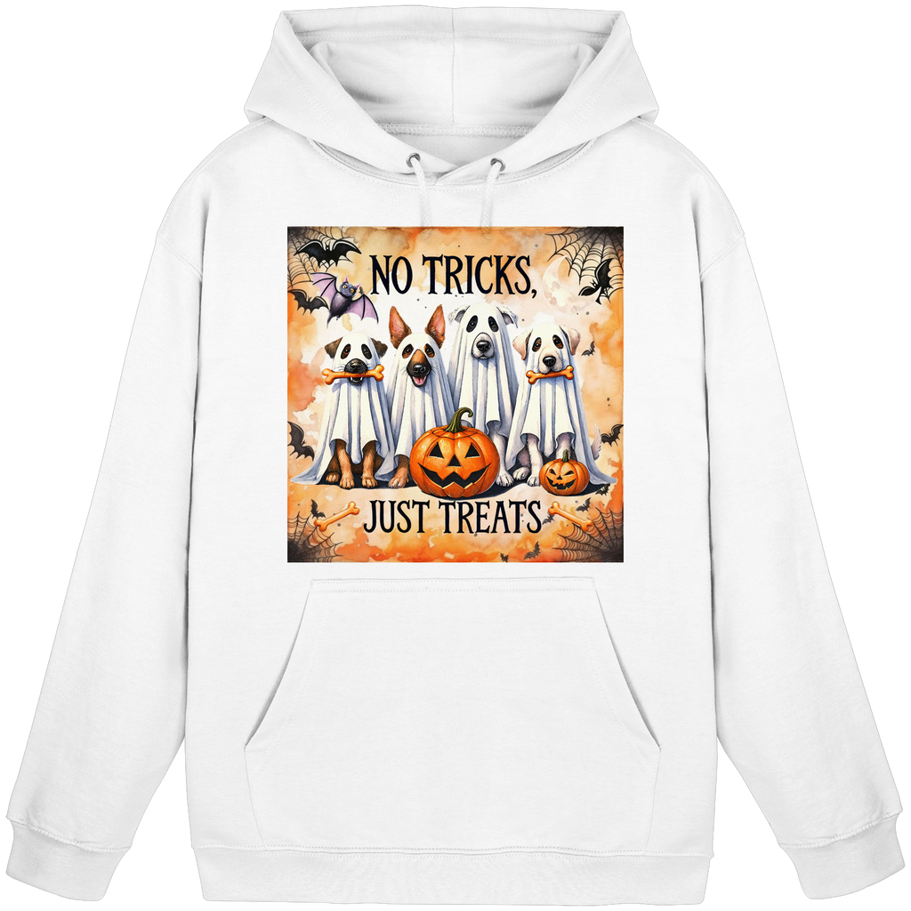 Halloween Dogs No Tricks Just Treats - Basic Unisex Hoodie