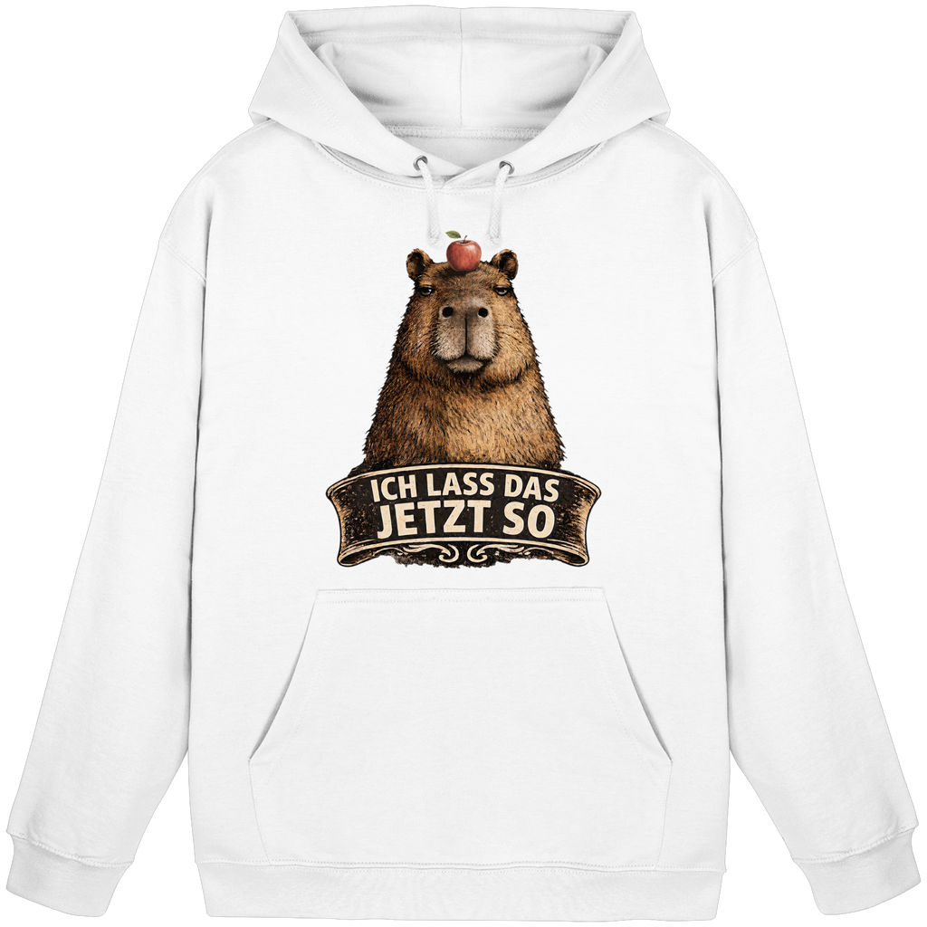 Capybara – "Ich lass das jetzt so" - Basic Unisex Hoodie
