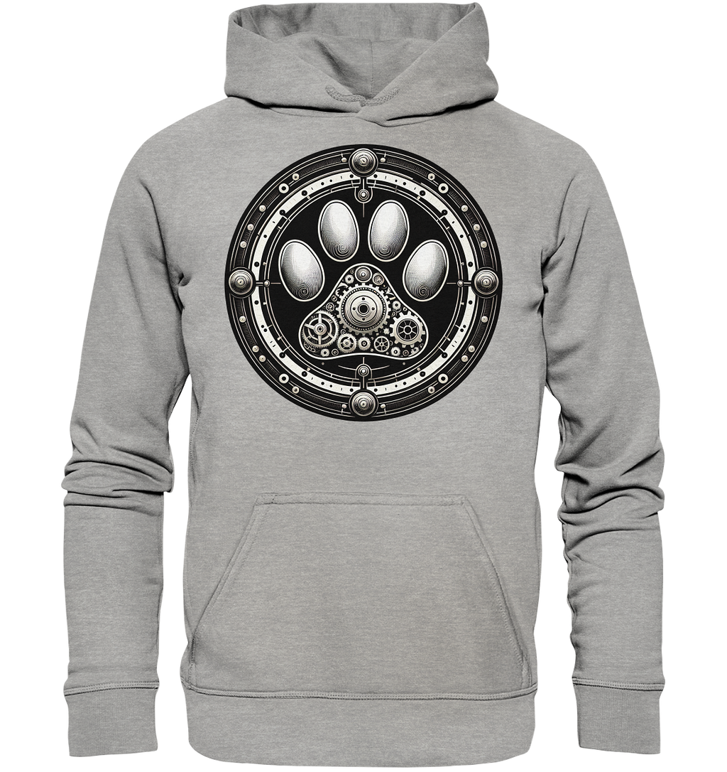 Pfote in Steam Punk Design - Basic Unisex Hoodie